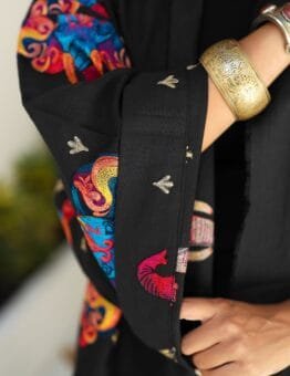 The delhi linen kaftan