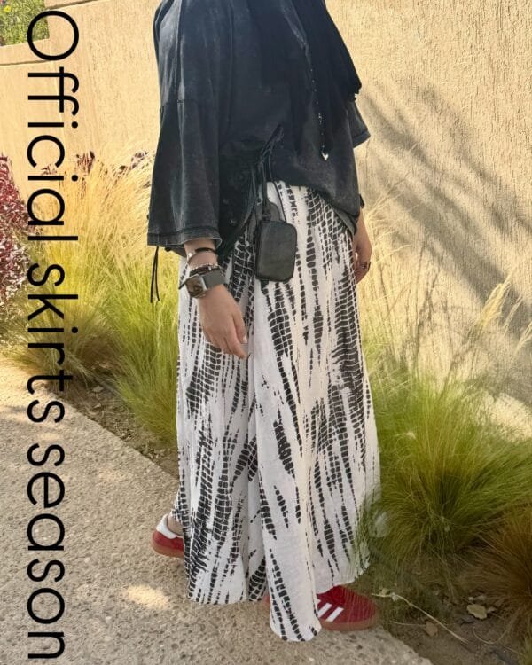 Tie dye flows skirt - Image 4