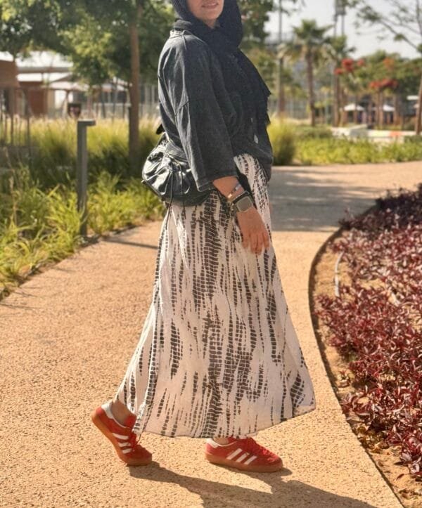 Tie dye flows skirt - Image 2