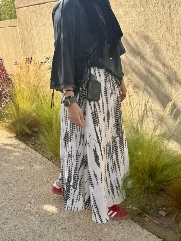 Tie dye flows skirt - Image 3