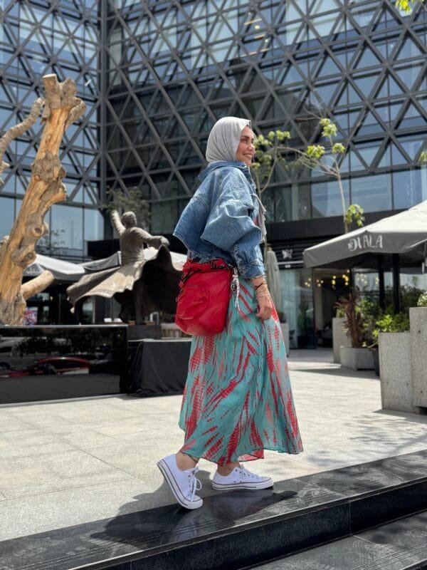 Tie die flows skirt - Image 3