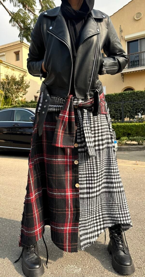 Wool duo wrap skirt - Image 3