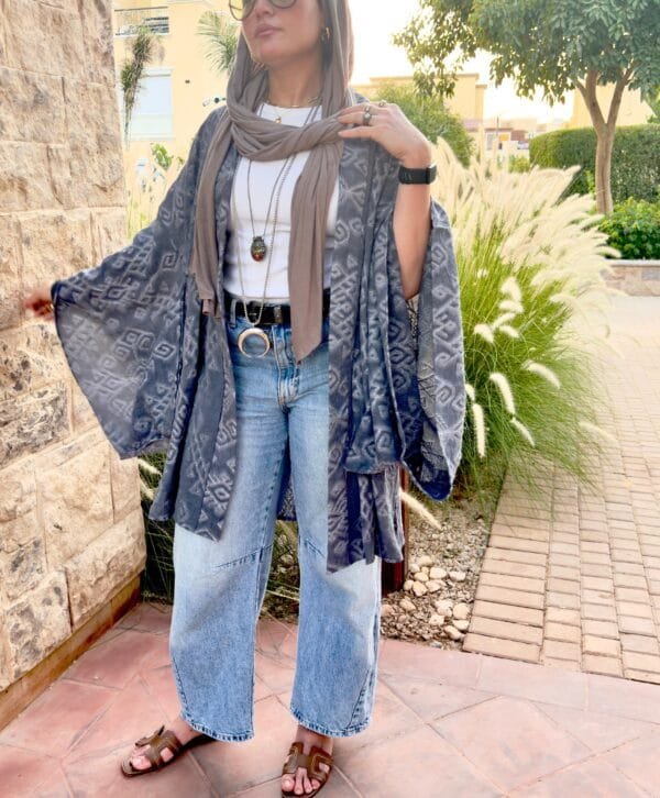 The washed Aztec kimono - Image 2
