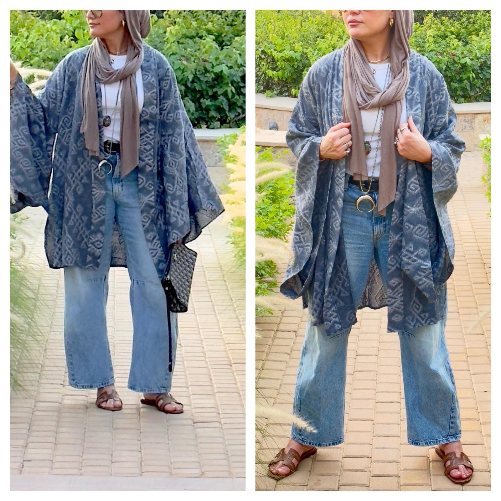 The washed Aztec kimono
