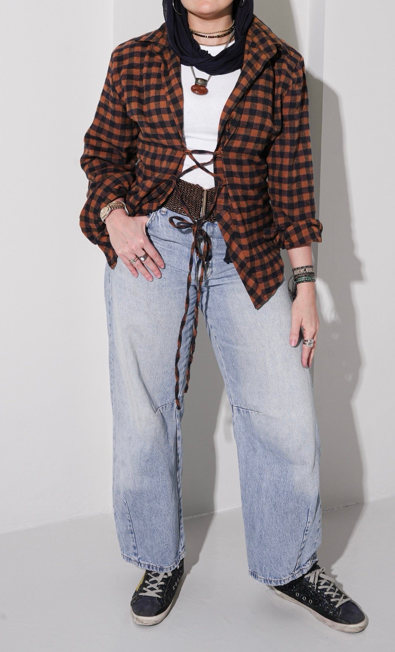 The corset wool shirt